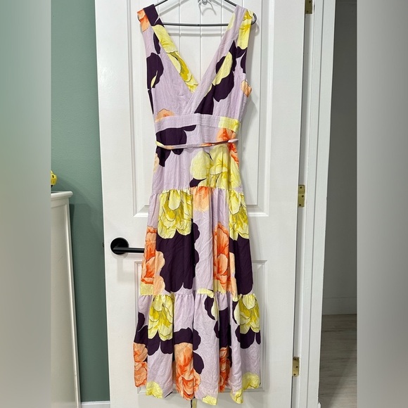 NWT Anthropologie Floral Wrap Maxi dress by Maeve - Picture 8 of 13
